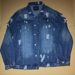 Ripped Denim jacket